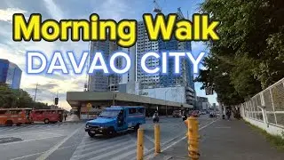 MORNING WALK AT DAVAO CITY, PHILIPPINES
