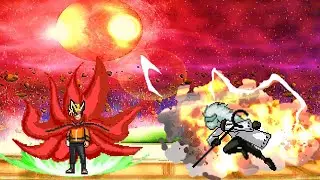 NARUTO BARYON VS MADARA RIKUDOU | GAME NARUTO MUGEN ANIME V12 PC 2022 | Full 111