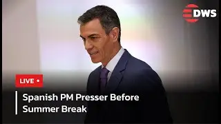 LIVE: Spanish Prime Minister Press Conference Before Summer Break | AC1E