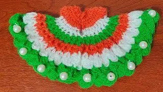 26 जनवरी स्पेशल लड्डू गोपाल जी की तिरंगा ड्रेस | Easy Handmade Dress (pagdi) Republic Day special 