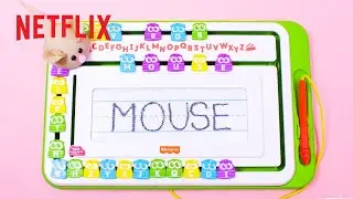 Learn to Spell Animal Words with the StoryBots 🐭 Netflix Jr