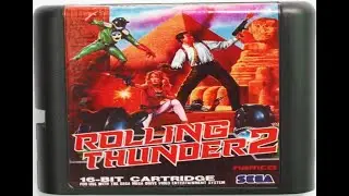 Sega Mega Drive 2 (Smd) 16-bit Rolling Thunder 2 Полное прохождение