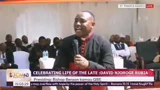 Bishop Ben of JCM make people laugh louder out of his jokes at burial service || Full sermon