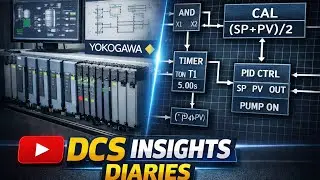 DCS Logic & CAL Block Tutorial | Yokogawa DCS | Hindi 
