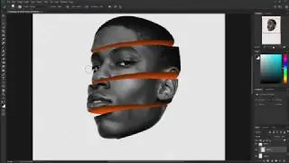 Photoshop - Sliced Head