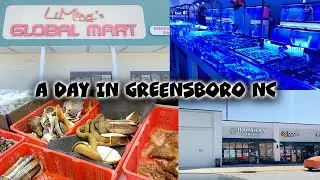 A DAY IN GREENSBORO NC| weekly vlog| shop with me| plant shopping| PRISSY P| charlotte nc