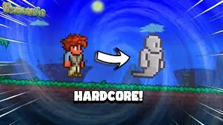 I Play Hardcore On Terraria For The First Time - Terraria Hardcore #1