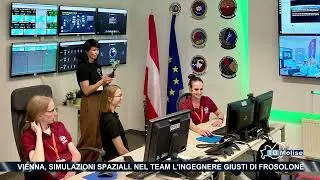Vienna, simulazioni spaziali. Nel team l'ingegnere giusti di Frosolone