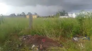 Um ciclone se formando em nossa cidade deus que nos proteja 