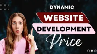 Website Development price in India || Static website design || Dynamic website design