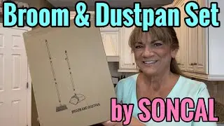 Broom & Dustpan Set Review Sold on Amazon by SONCAL