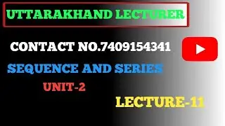 UNIT-2(SEQUENCE AND SERIES)