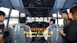 Peresmian Pesawat C130J-30 Super Hercules