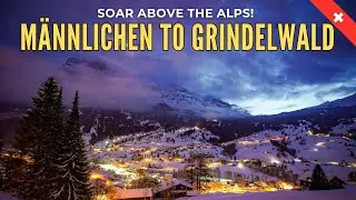 Epic Alpine Views: Grindelwald Cable Car Adventure I Switzerland