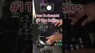 Как скретчить: основы #dj #scratching #shorts