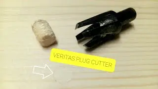 ▪️ VERITAS  PLUG  CUTTER▪️10MM▪️#woodworking #woodshop #maker #carpentry #diy #DREVIANY