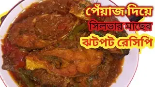 ঝটপট সিলভার মাছ রান্না।সিলভার মাছের মজার রেসিপি।Quick Silver Fish Recipe।Delicious Silver Fish Dish