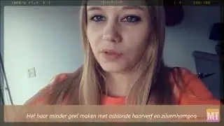 Gele gloed door blondering; Zilvershampoo & Asblond haarverf test (Kruidvat)