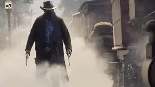 RDR2 My First Train Robbery 🚂🧨💰/ I am moving from the snowy forest after the train robbery / #rdr2