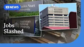 University staff 'disheartened and demoralised' as thousands sacked | ABC NEWS