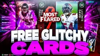 GET FREE GLITCHY CARDS!! | HOW TO EARN *TWO* FREE 90 OVERALL MOST FEARED PLAYERS NOW MADDEN 21!!