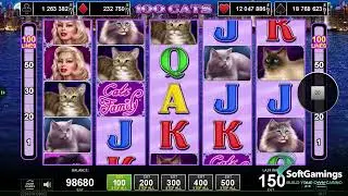 Amusnet Interactive - 100 Cats  - Gameplay Demo