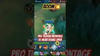 MLBB RISING OPEN MONTAGE WITH #tigreal ❗#jawheadtutorial #mlbb #mobilelegends #mlbbrisingopen #games