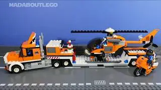 LEGO City Helicopter Transporter 7686