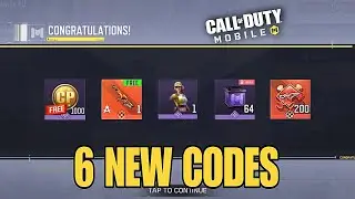 *NEW* CODM 6 WORKING CP REDEEM CODES APRIL 2025 | NEW CALL OF DUTY MOBILE CP REDEEM CODES APRIL 2025