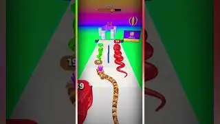 snake run race game in short video part #6