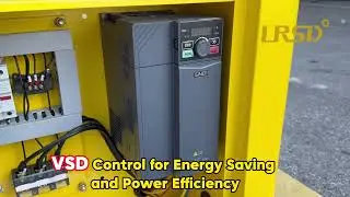 LRSD 10HP Rotary Screw Air Compressor 220V-230V