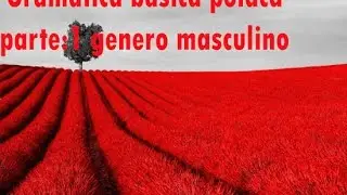 Gram&aacute;tica b&aacute;sica polaca parte:1 genero masculino