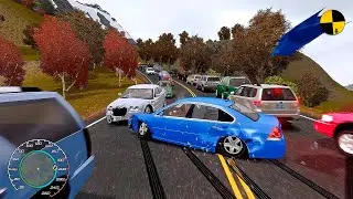 GTA 4 Crash Testing Real Car Mods Ep.319