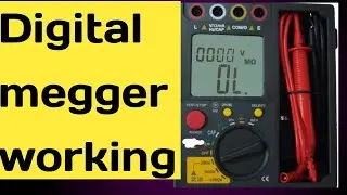 IR value of motor || megger testing procedures || megger meter