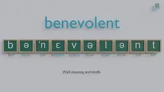 How to pronounce benevolent ?