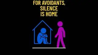 Why Avoidants Use Silence as a Weapon 🤐#AvoidantAttachment#EmotionalDistance#SilentControl