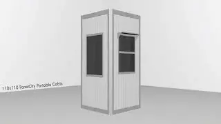 110cm*110cm PanelCity Portable Cabin