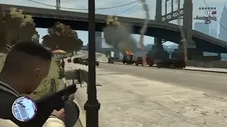 GTA TBOGT - Angry luis rampage + Six star escaped 