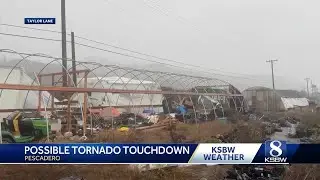 Possible tornado hits Santa Cruz County organic farm, NWS to investigate