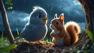 Chipmunk and bird story..🐿️🐦 | Ai Animals | video generation for Ai