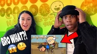 OUR FIRST TIME WATCHING Cyanide & Happiness Compilation - #1 (REACTION!!!)