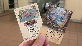Taking the Monorail at the Tokyo Disney Resort - Buying Tickets, Fun Designs, and Sitting Up Front