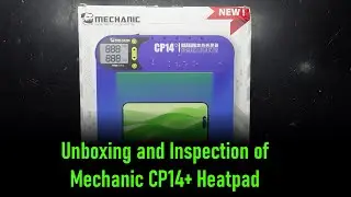 Распаковка и первые мысли о нагревательном элементе Mechanic CP14Plus Heatpad