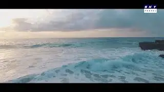 Ocean Waves Cinematic Video | Travel Video | Sky Travel