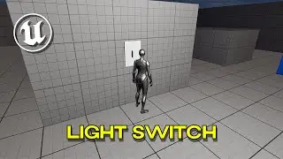 How to Make a Light Switch in Unreal Engine 5!