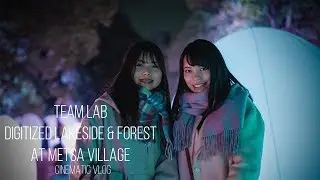 teamLab at Metsa village 【Cinematic Portrait】Sony a7iii - Low light  Cine4