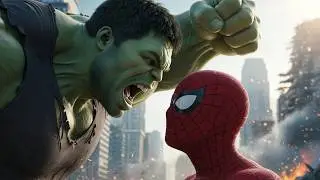 THE MOST VIOLENT AVENGERS BATTLE: HULK VS SPIDER-MAN