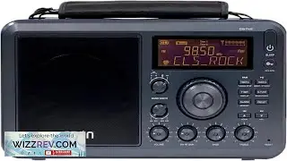 Eton Elite Field Radio with AM FM Shortwave RDS Bluetooth Digital Tuning Treble Bass