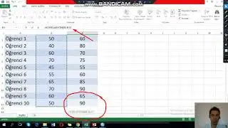 Excel ile Korelasyon ve Grafik