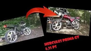 Hercules Prima GT Tuningstory 80ccm K50 6,25ps